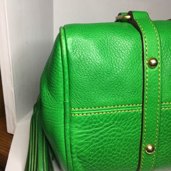 Dooney & Bourke Kelly Green Florentine Mini - Picture 7 of 12